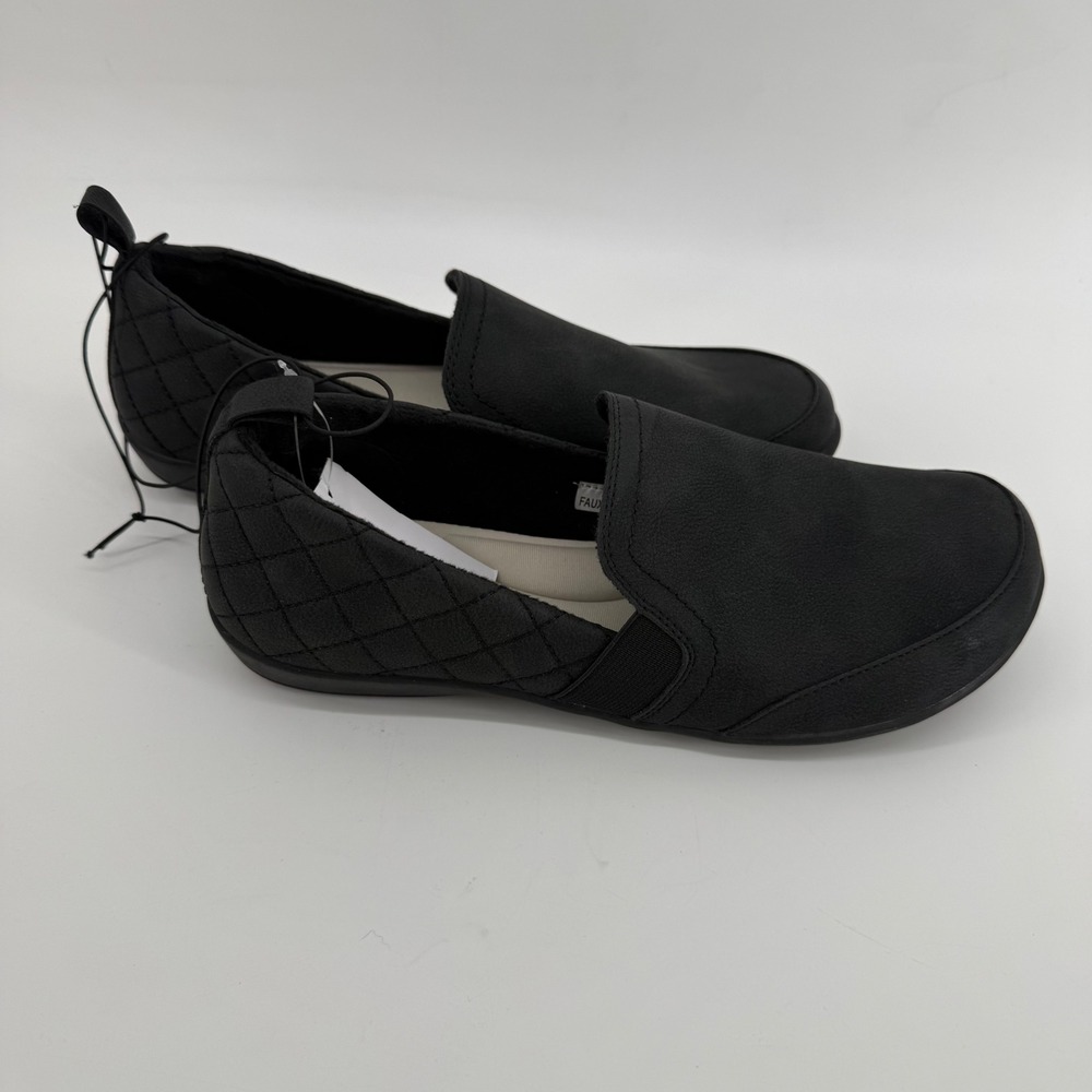 J Sport Lisa Womens 8 Black Slip On Memory Foam Comfort Shoes‎ S5LSA01 NEW